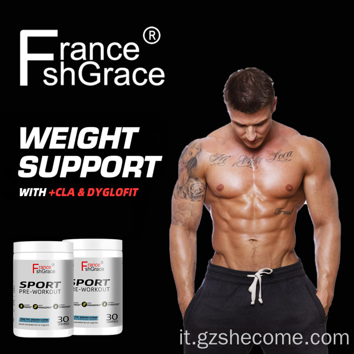 Shecome Sport Pre-allenamento Polvere Energetica Idratazione